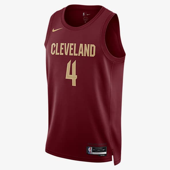 Red Basketball Cleveland Cavaliers Jerseys. Nike