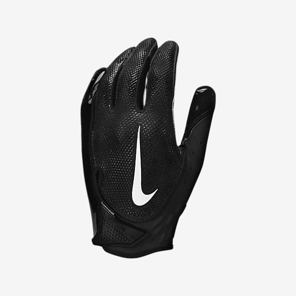 Negro F tbol americano Guantes. Nike US