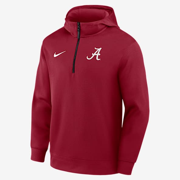 Alabama Coaches Premium Men’s Nike Dri-FIT College 1/4-Zip Hoodie