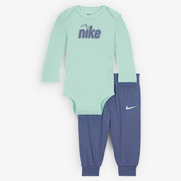 Nike Play For All Baby (0-9M) Long Sleeve Bodysuit and Pants Set