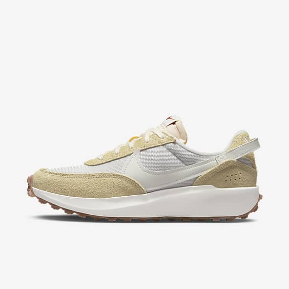 grey nike waffle one
