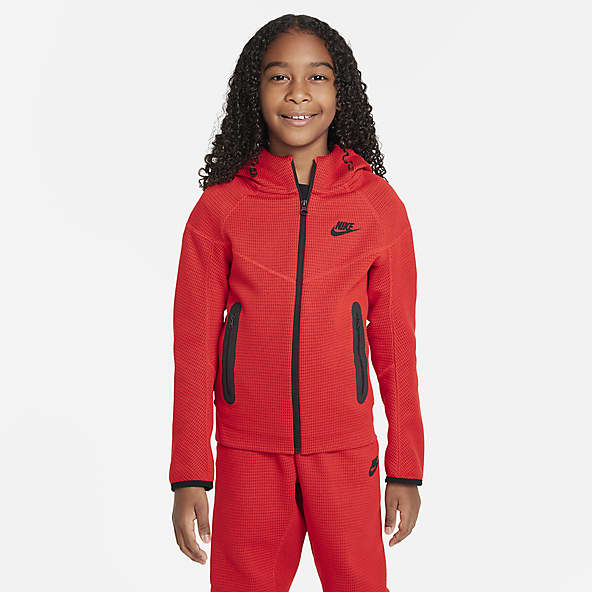 Mujer Rojo Sudaderas con y sin gorro. Nike US