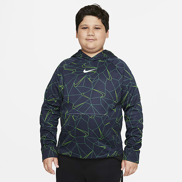 boys orange nike hoodie