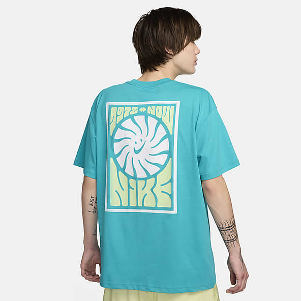 Nike vintage back print t-shirt in spring green