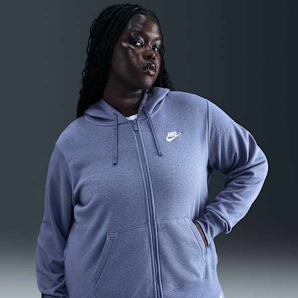 Nike Sportswear Club Fleece Women's Full-Zip Hoodie (Plus Size)