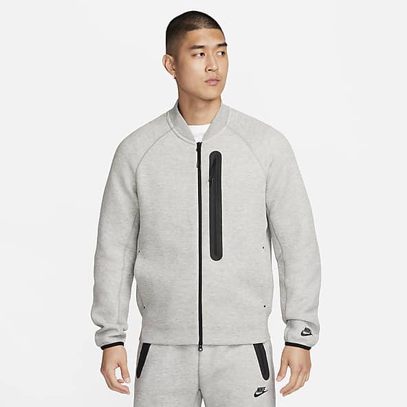 Grey nike tech hoodie store