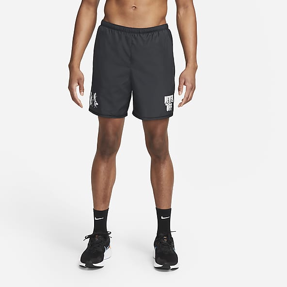 Hombre Negro Shorts. Nike MX