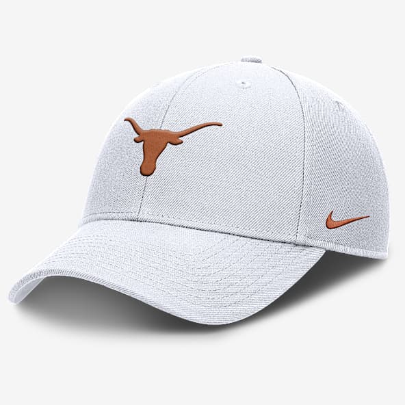 Texas On-Field Rise Gameday Gorra de rejilla universitaria Nike Dri-FIT ajustable para hombre
