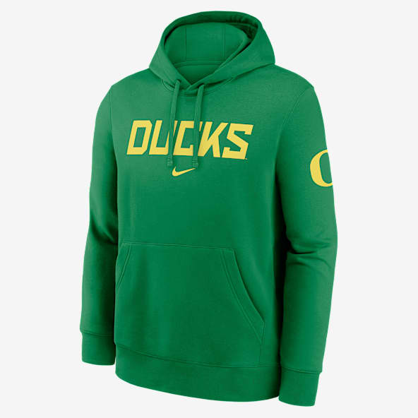 Oregon Club 2-Hit Nickname Sudadera con gorro sin cierre universitaria Nike para hombre