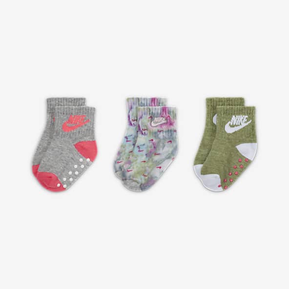 Nike Gripper Socks Box Set (3 Pairs) Baby (12-24M)/Toddler Socks