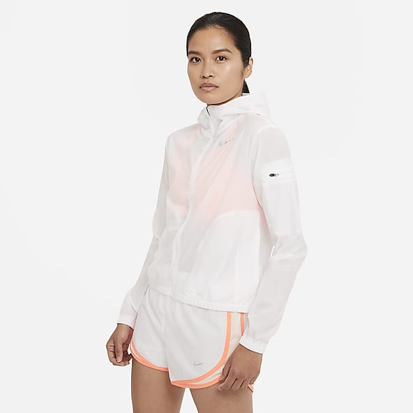 white light aqua nike jacket