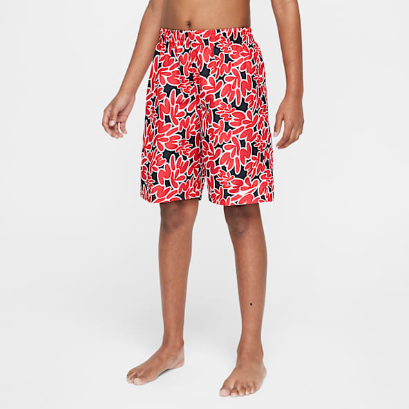 Nike Swim Breaker Shorts de vóleibol de 18 cm con forro de ropa interior para niño talla grande