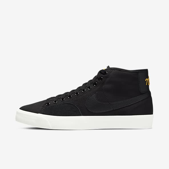nike store shoes all black