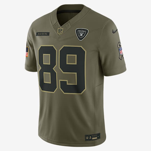 Brock Bowers Las Vegas Raiders Salute to Service Men's Nike Dri-FIT NFL Limited Jersey