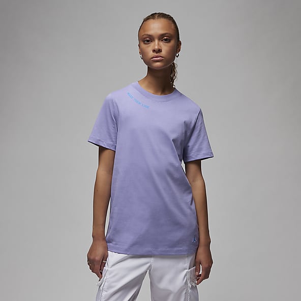 Jordan t shirt lila clearance