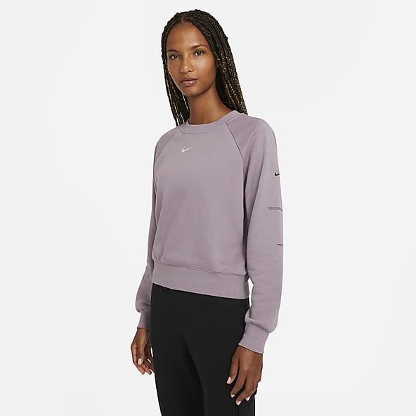 nike grey women's sweatshirt