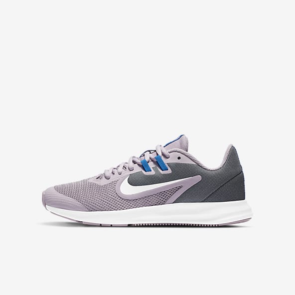 nike grey purple shoes
