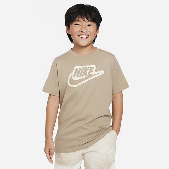 Boys brown t shirt hot sale