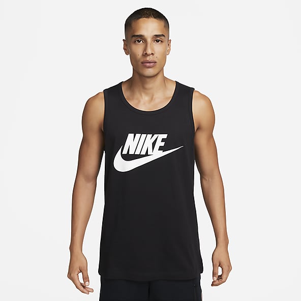 Hombre Negro Camisetas sin mangas y de tirantes. Nike US