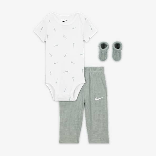 Nike Baby 3-Piece Bodysuit and Waffle Pants Set