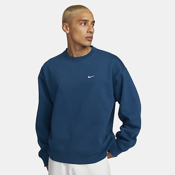 nike red white and blue sweatshirt