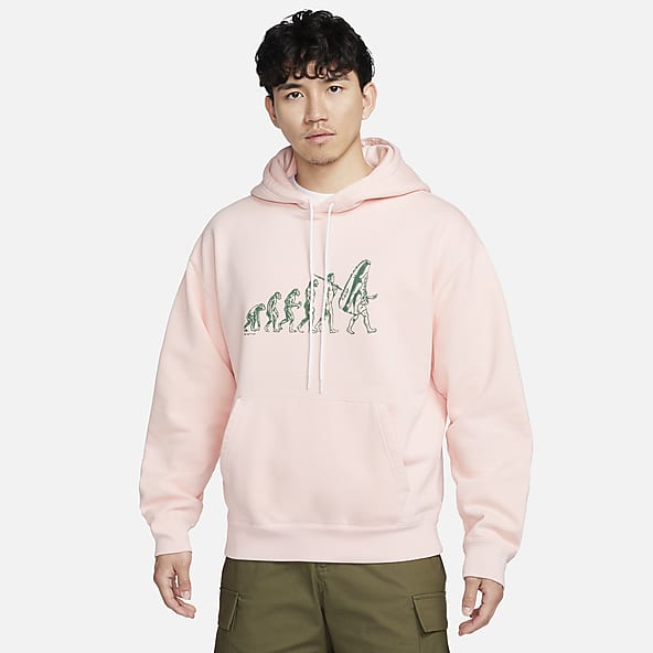 Mens hot clearance pink sweatshirt