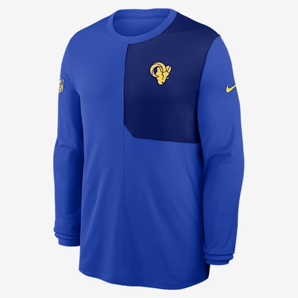 Los Angeles Rams Sideline Coach Men's Nike Dri-FIT NFL Long-Sleeve Top