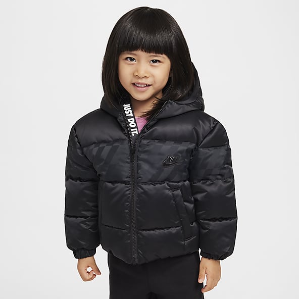 Nike Nike Chamarra acolchada Jacquard Hazard Stripe infantil