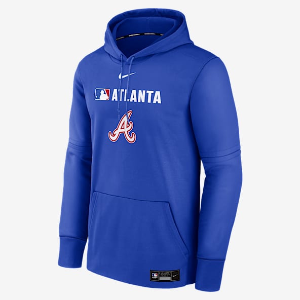 Atlanta Braves Authentic Collection City Connect Men's Nike Therma MLB Pullover Hoodie