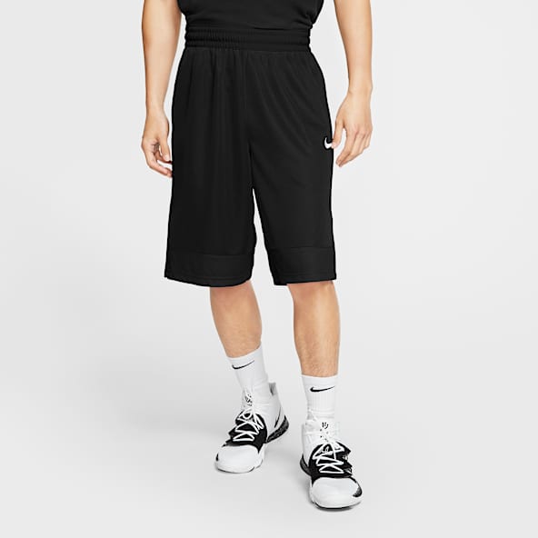 Mens white nike basketball hot sale shorts
