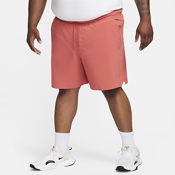 mens nike shorts red