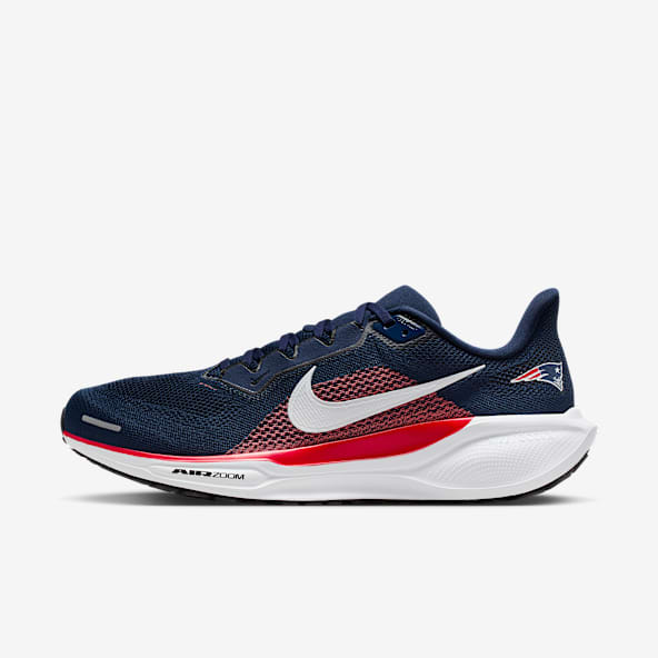 New England Patriots Pegasus 41 Men's Nike NFL Road Running Shoes