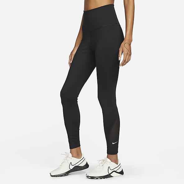 Czarne damskie legginsy. Nike PL