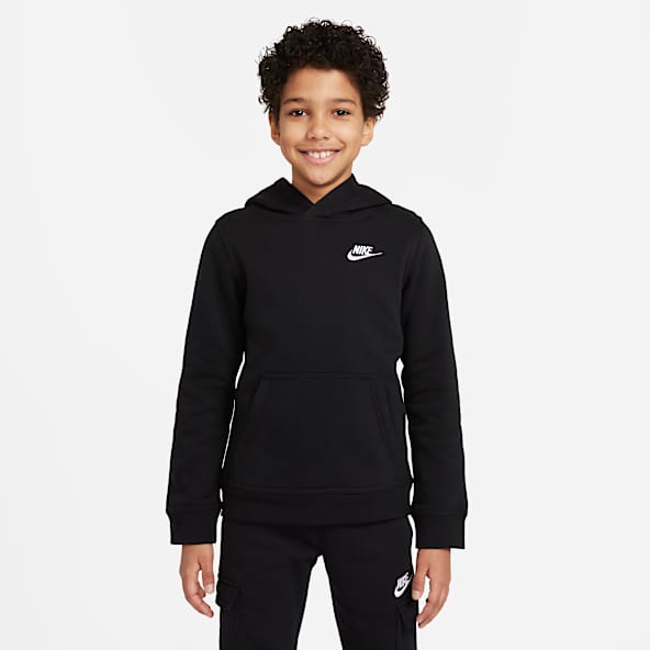 Sudadera nike sales negra niño