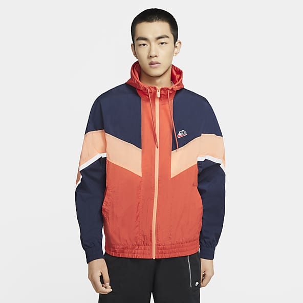 red nike jacket mens