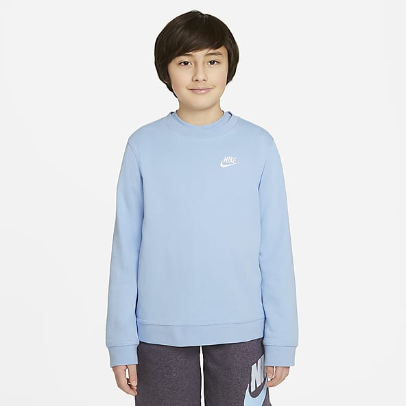 baby blue nike sweatshirt