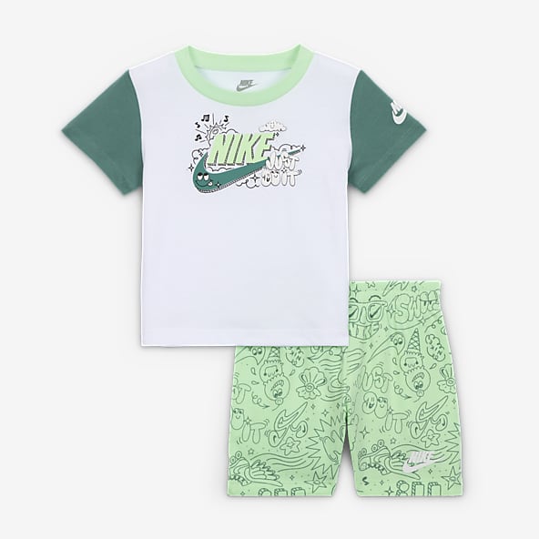 Nike Mini Me Baby (0-9M) 3-Pack Bodysuits.