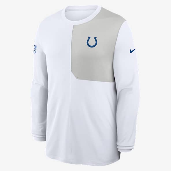Indianapolis Colts Sideline Coach Men's Nike Dri-FIT NFL Long-Sleeve Top
