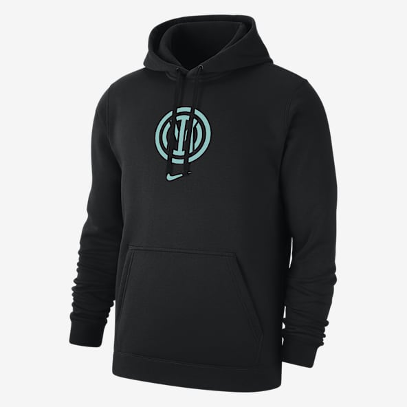 Inter Milan Club Sudadera con gorro sin cierre Nike Soccer Fleece para hombre