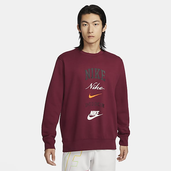 Mens nike hoodie red outlet