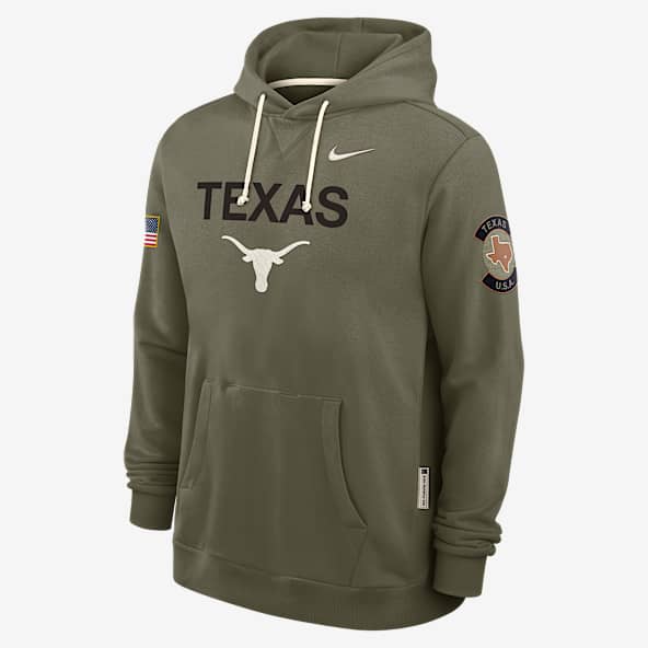 Texas 2025 Military Appreciation Texas 2025 Military Appreciation Men's Nike Dri-FIT College Pullover Hoodie