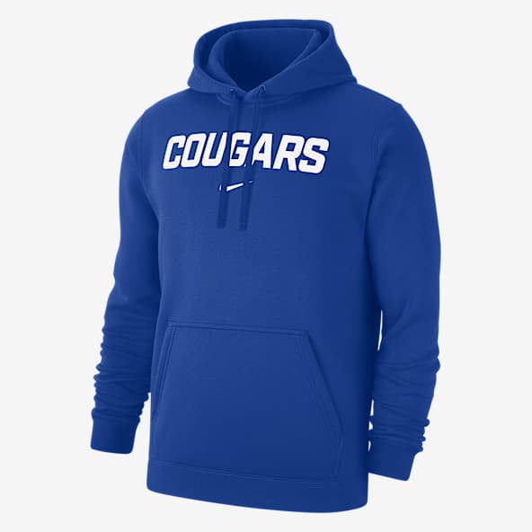BYU Club Fleece Men's Nike College Pullover Hoodie