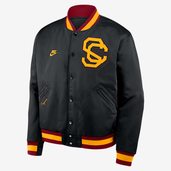USC Legacy Men's Nike College Full-Snap Bomber Jacket