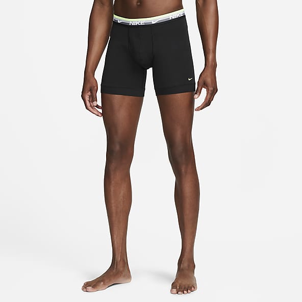 3 Pairs Mens Neon Band Black Boxer Shorts Briefs Adults Underwear Size S,M,L,X-L 