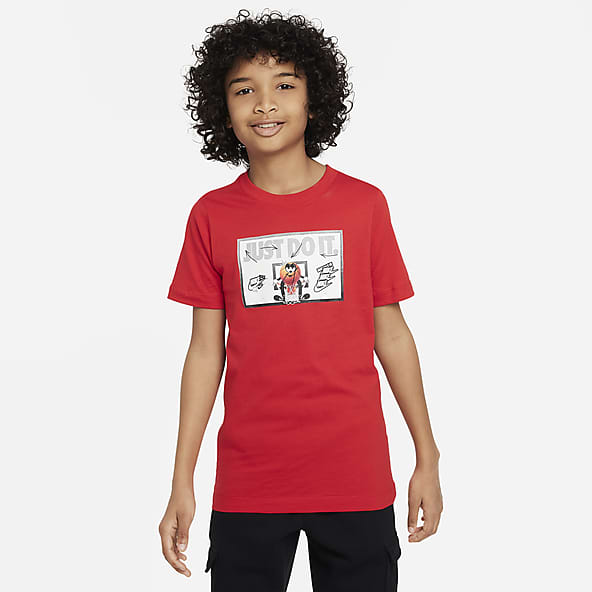 Kids Red Tops & T-Shirts.