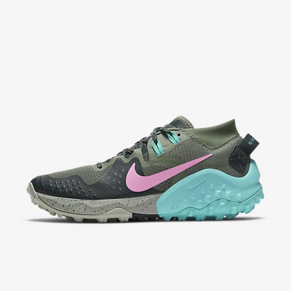ladies black nike running trainers