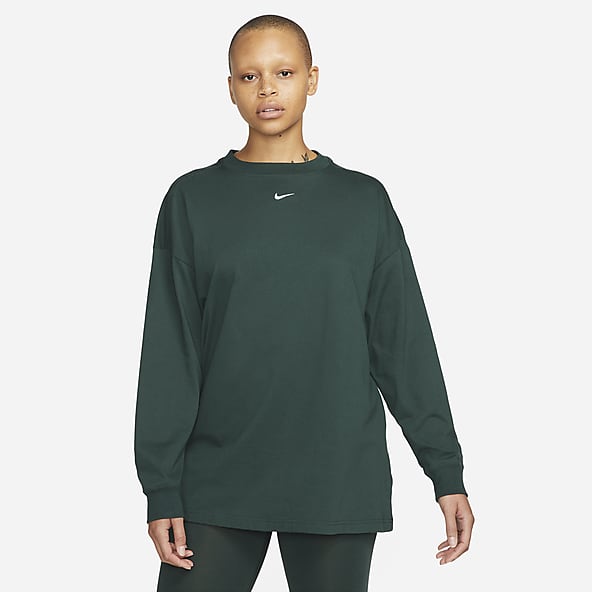 IetpShops Morocco - Nike Sportswear DD5423-010 - Green Monogrammed shirt  Balenciaga