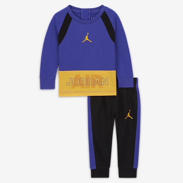 Jordan Baseline Raglan Crew Set Baby (3-6M) Set