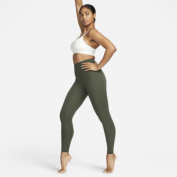 Sale, Green Nike Fitness Leggings - Women
