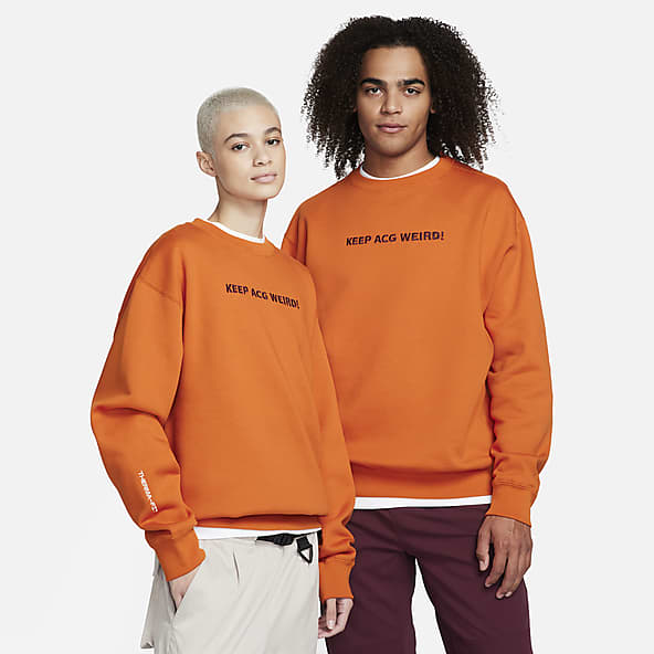 Regular Fit Sweatshirt - Dark orange/Aurora - Men